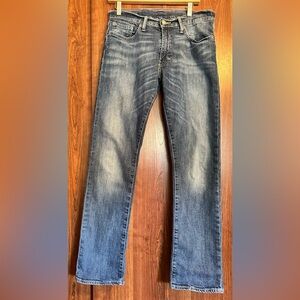 LEVIS 514 Jeans Men 32x32 Straight Leg Regular Fit Denim Blue Cowboy Pants